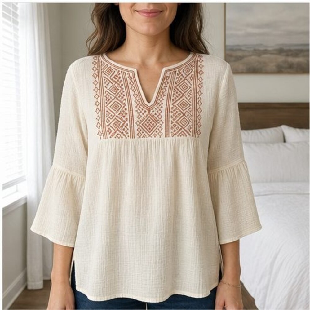 Black Tunic Blouse